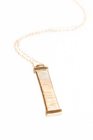 Gold Wrapped Necklace