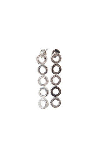 Sparkle Hoop Earrings - Small