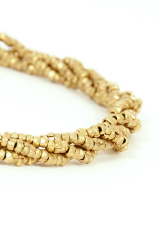 Brass Link Necklace - Long