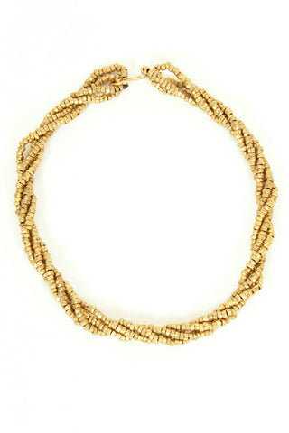 Brass Link Necklace - Long