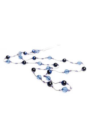 Midnight Blue Rope Necklace
