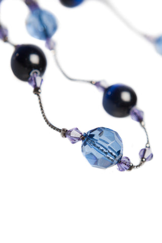 Midnight Blue Rope Necklace