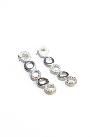 Sparkle Hoop Earrings - Small