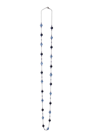 Midnight Blue Rope Necklace