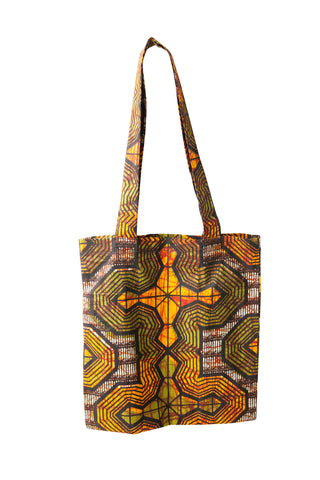 Tanzanian Dream - Olive Green Shopping Bag