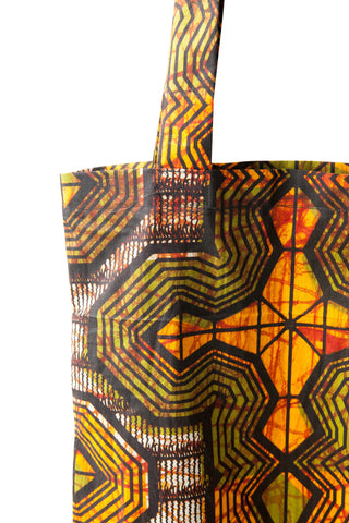 Tanzanian Dream - Olive Green Shopping Bag
