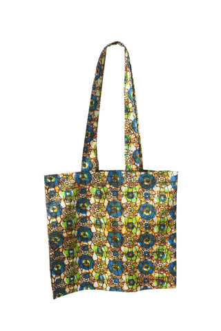 Tanzanian Dream - Lime Green Shopping Bag