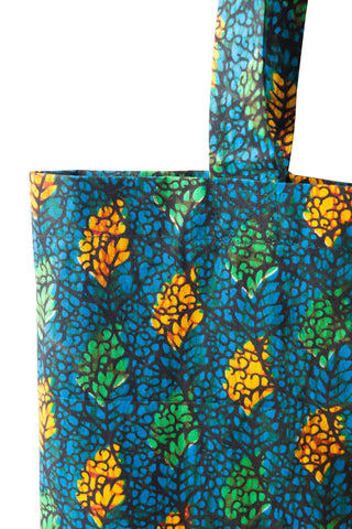 Tanzanian Dream - Blue Green Shopping Bag