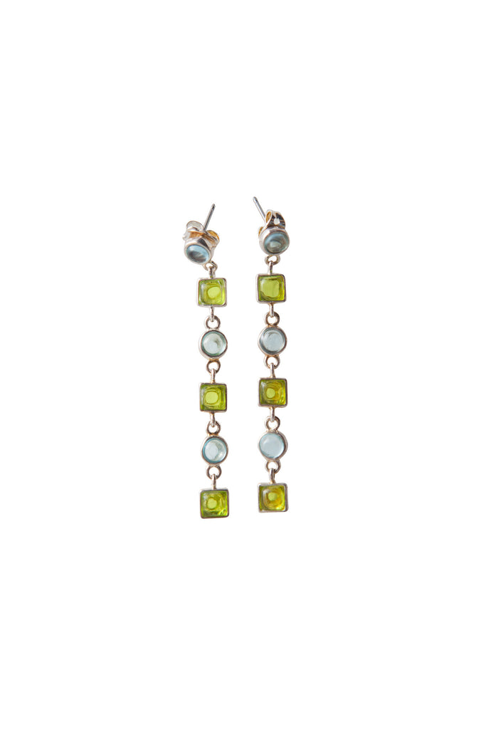 Square Drop Earrings